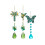Crystal Suncatchers for Window Hanging-green tree pendant 2