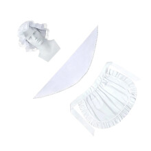 Complete 3PCS Maid Roleplay Costume Perfect For Themed Parties