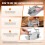 Stainless Steel Manual Leather Splitter Machine, Thickness Adjustable 3