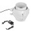 Ventilador de Duto de 4 Polegadas com Regulagem de Velocidade, Exaustor de Ar para Cozinha, Banheiro e Vaso Sanitário, Plugue Europeu. 6