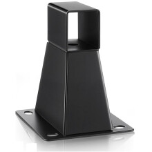 Wall Bracket for Side Awnings, Made of Metal, Black, Wall Bracket for Side Awning Including Screws ,Awning Accessories