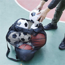 Mesh Bag Adjustable Drawstring Soccer Storage Bags Waterproof Sports  Pack Volleyball Football Pocket, Small