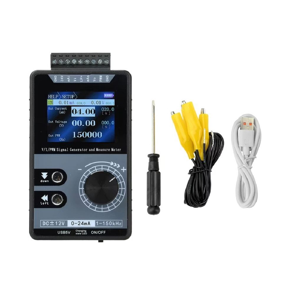 High-Precision Handheld Pwm Signal Generator 0-20Ma 4-20Ma 0-10V Output Signal Source Analog Simulator 6031904020638