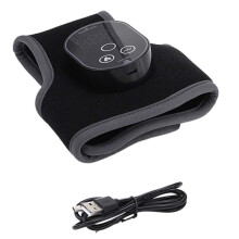 Massageador de Tornozelo Sem Fio com Aquecimento, Almofada de Aquecimento para Tornozelo, Aquecedor de Tornozelo Recarregável Via USB