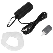 Usb Aeration Pump Air Pump Aquarium Aerator Ultra Quiet Fish Tank Go Fishing Oxygen Pump ——Black