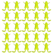 D Frog Soft Bait Kicking Frog Lure Bait Adequado para Todos Os Tipos de Peixes Carnívoros, Soft Bait