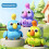 Wind Up Toy Flapping Wing Bird Toy Pull Cord Activated Safe-7 5