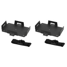 2X Bandeja de Bateria Pequena para Baterias de 12 V-6 V / 6 AH, 7 AH, 8 AH, 9 AH, 12 AH, 15 AH e Muito Mais, Suporte de Bateria com Alça de Fixação
