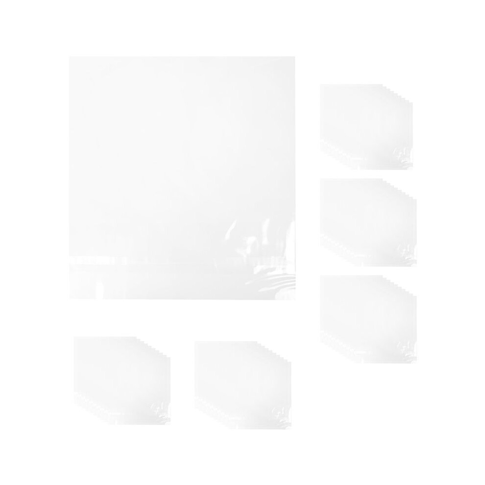 50Pcs Opp Gel Record Protective Cover For Turntable Player Lp Vinyl Record Bag Self-Adhesive 4711052523534