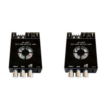 2X Module D'Amplificateur de Puissance Audio ZK-1602T TDA7498E 160WX2 Carte D'Amplificateur de Réglage des Basses Élevées DC15-36V