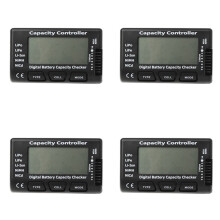 4X RC Cellmeter 7 Digital Battery Capacity Checker Controller Tester Voltage for LiPo Life Li-Ion NiMH Nicd Cell Meter