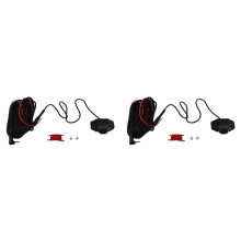 2X for AZDOME PG17 M63 Lite Rear View Camera 4 Pin Night Vision Backup Parking Reverse Waterproof