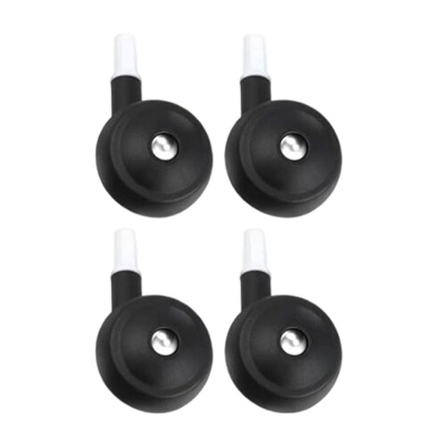 4pcs Baby Walker Replacement Wheels Walker Wheels Accessories Plastic Casters Universal Stem-Mount for Trend Strollers