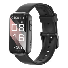 Multifunktionale Smartwatch, kompatibel mit Da Fit — 1.47-inch quadratisches TFT, IP68, Bluetooth-Anrufe, 150mAh Batterie Black