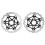 MTB Floating Disc Brake 160mm Red 9