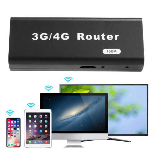 3G/4G WiFi Router RJ45 USB Wireless Routers Portable Router 2412-2483MHz External Interface with USB Cable 1