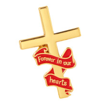 Broche en ruban pour vêtements, bijoux, bel accessoire,-Rouge