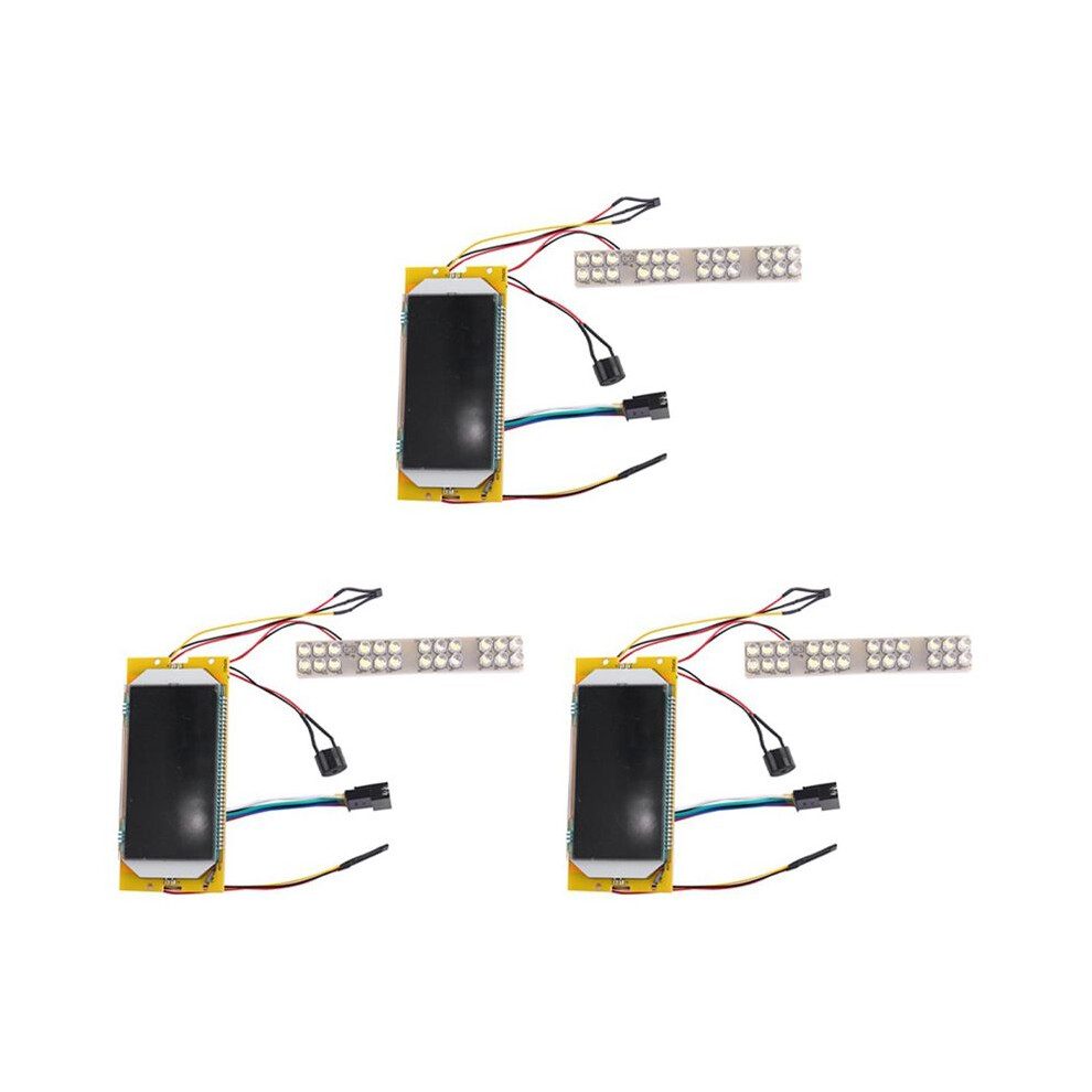 3Pcs Liquid Crystal Display For S1 S2 S3 Electric Scooter Parts For Universal 36V Electric Scooter 4713762813097