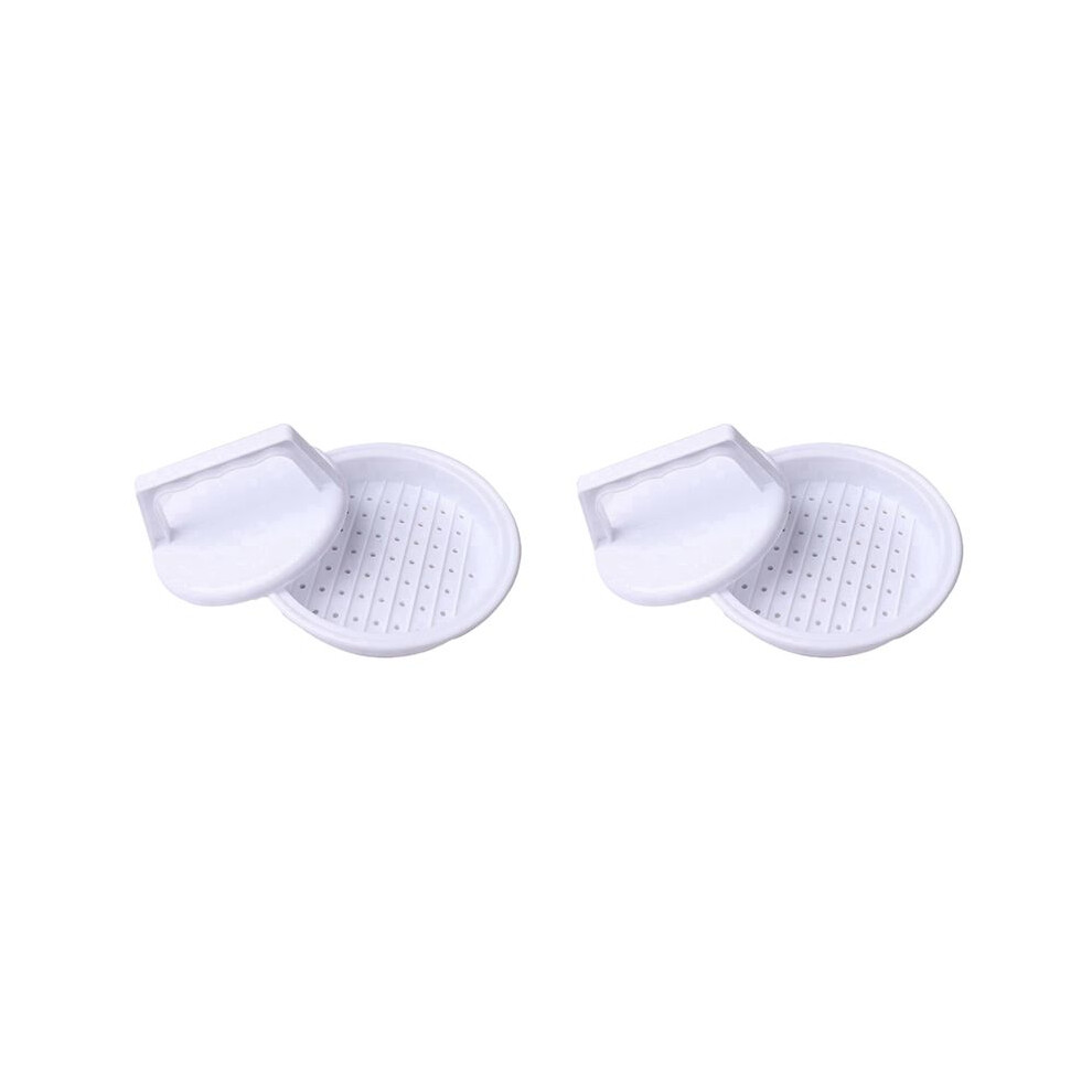2X Kitchen Hamburger Meat Beef Maker Grill Burger Patty Mould Press Mold Tools Shape Hamburg Manual Press Mold Kitchen 6033420787231