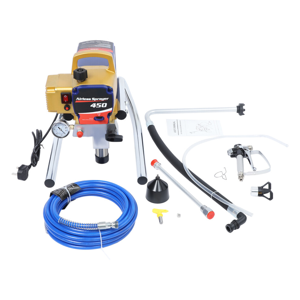 1500W Stand Airless Paint Sprayer For Home Exterior & House Interior Diy Painting Projects 743169273280