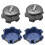 4 Cache-Moyeux de Roue Neufs 40315-9Z410 pour  Frontier 2001-2004 3