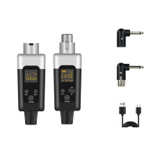 Neues K1 UHF-Funkmikrofon-Sender-Empfänger-XLR-Mikrofon-Funksystem für 48-V-Kapazitives Mikrofon 1 zu 1