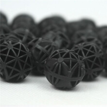 500 St Aquarium Bio Balls Fish Tank Filter Svart 16MM