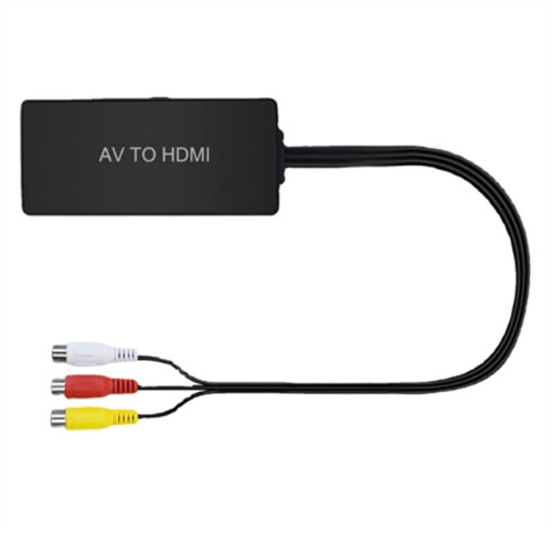 Convertidor  Convertidor CVBS Convertidor RCA A  Compatible con Adaptador de ConversióN 1080P/720P