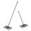 Costway Lawn Leveling Rake Levelawn Tool with 180 Rotating U-Head Adjustable Long Handle 1