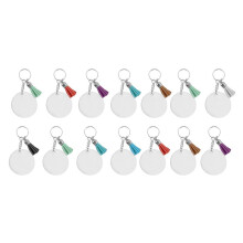 450 STÜCKE Sublimation Rohlinge Schlüsselanhänger Bulk, Schlüsselanhänger Ornament Set für Handwerk, Schmuck Herstellung