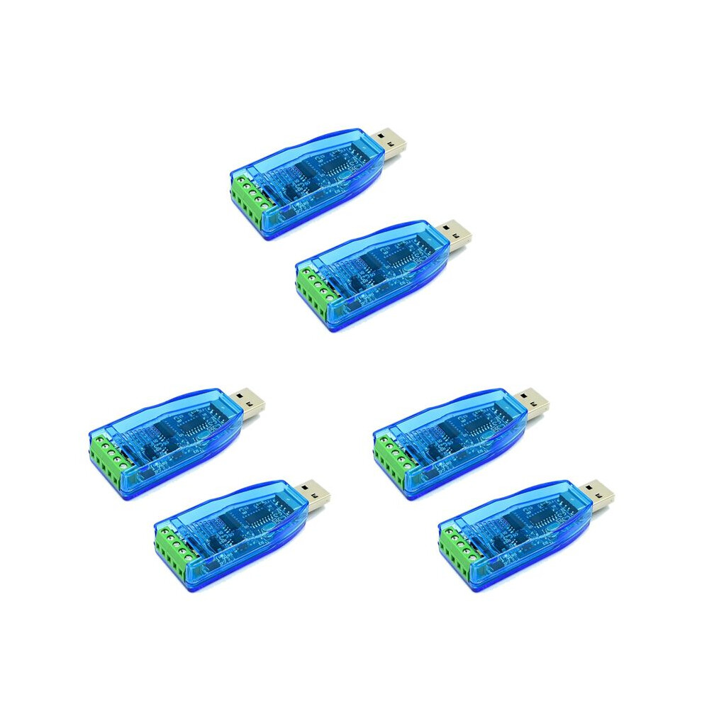 6Pcs Usb To Rs485 Converter Isolate Module Upgrade Industrial Tvs Esd Protection Ch340e Standard -485 Connector Board 4711484580945