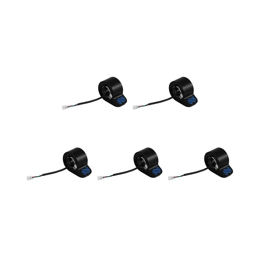 5X Thumb Throttle Accelerator For Es1 Electric Scooter,Finger Throttle Foldable For Es1/Es2/Es3/Es4 Kickscooter Black 4711256775531