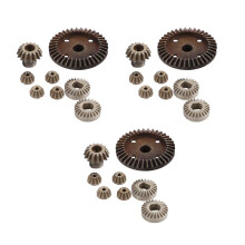 3X para A949 A959- Actualice el Engranaje Diferencial de Metal para  1/18 A949 A959 A969 A979 K929 A959-B A969-B Repuestos de AutomóViles RC