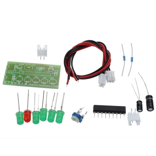 5X KA2284 Audio Level Meter Level Indicating Suit LED Indicator DIY Kit for 1