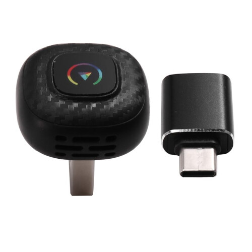 2 in 1 Wireless CarPlay Android Auto Adapter, New  USB Wireless CarPlay Adapter,  Carplay Plug and