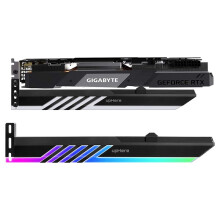 GIGABYTE Adressierbarer RGB-Grafikkarten-GPU-Stützhalter, Unterstützung für Grafikkarten-Durchhanghalter, RGB-Grafikkartenhalterung