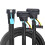 SAS MCIO 8i 74P to 2XSFF 8639+15P Adapter Cable for Server Connection Cable Server Data Transmission Cable 0.8m 1