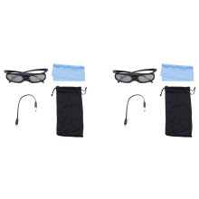 8 PCS Active Shutter 3D-Brillen für DLP Link-Kompatible 96-144 Hz mit Optama /  /  /  / XGIMI DLP Link-Projektoren