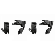 2 Par de Juntas de Espuma para Capó Delantero para C4L 2012-2016 9676576080 9676575980, Esponja de Algodón para Cubierta de Sala de Motor
