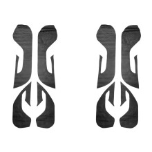 8Pcs Car Door Anti-Kick Stickers Car Cover Interior Accessories New Carbon Fiber Sticker for Forester