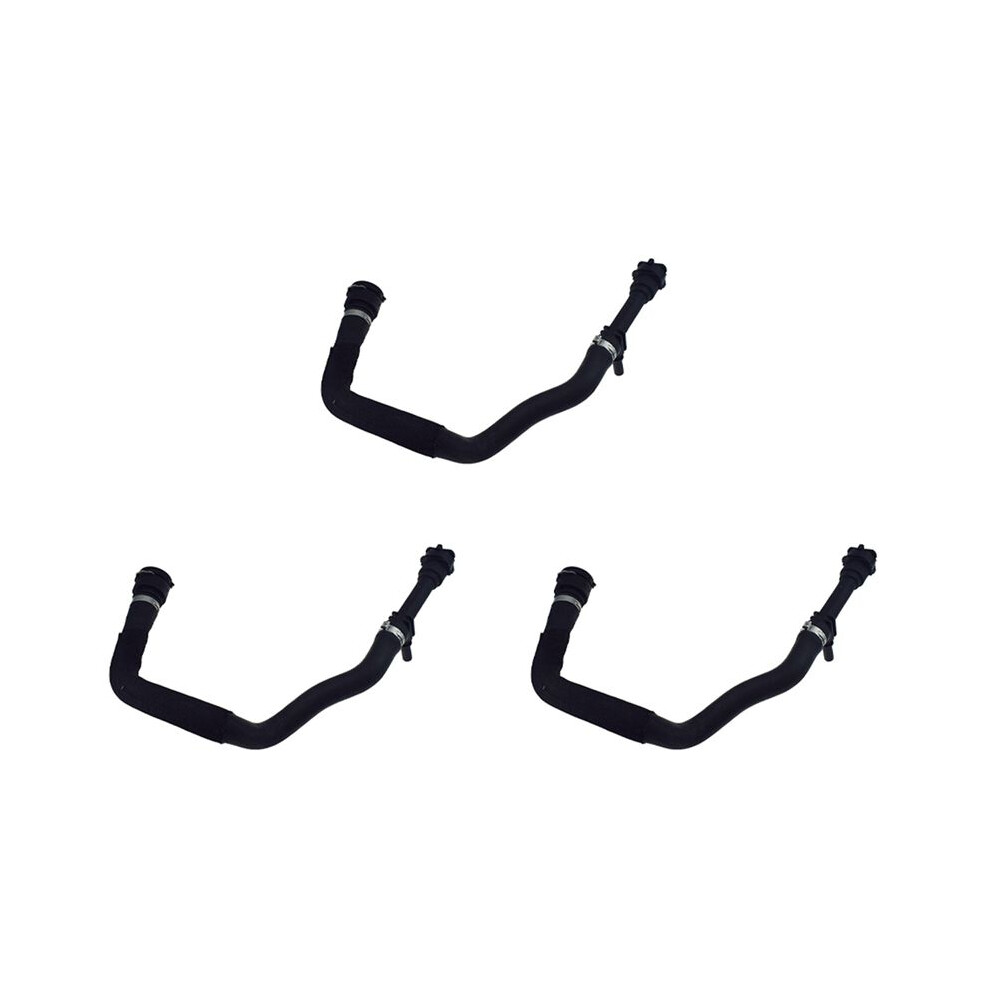 3X 8641078 Below Water Coolant Radiator Pipe Hose For S60 S80 Xc60 31657657 Black 6033116353665