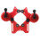 With Double Suction Cups. Hole Saw Suction Cup Guide Open Hole Locator,Adjustable for Efficient Work for Marble,No Drill 1