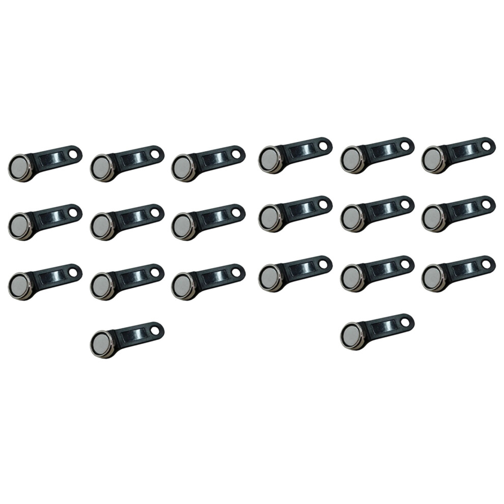 20Pcs Ds1990a-F5 Tm Card Ibutton Tag With Wall-Mounted Black 6033767574495
