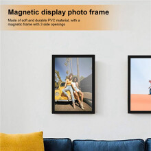 20PCS A4 Magnetic Art Frames, Self Adhesive Magnetic Picture Frame Diamond Painting Frames Display Frame