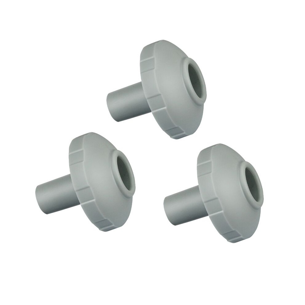 Swimming Pool Hose Connector Adapter Swimming Pool Inlet Nozzle Swimming Pool Spray Filtration Connector, 3 Pcs 6031866431756