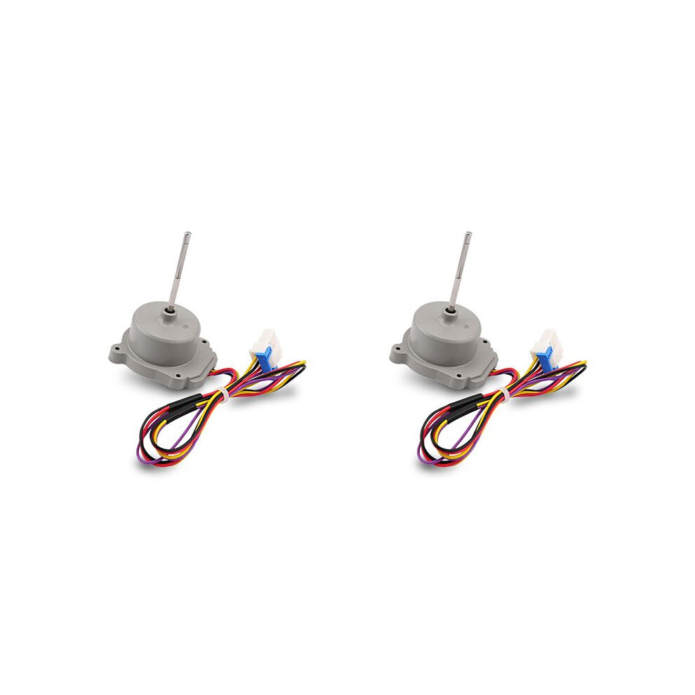 2X Eau65058313 Fit For Refrigerator Evaporator Fan Motor Assembly Part Replace Eau65058313 Odm-056F-13 6031596888868