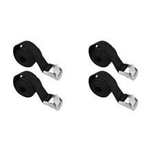 4PCS Lashing Straps with Buckles Adjustable, to 600Lbs, Tie Down for Motorcycle, Cargo, Trucks, Trailer, Luggage