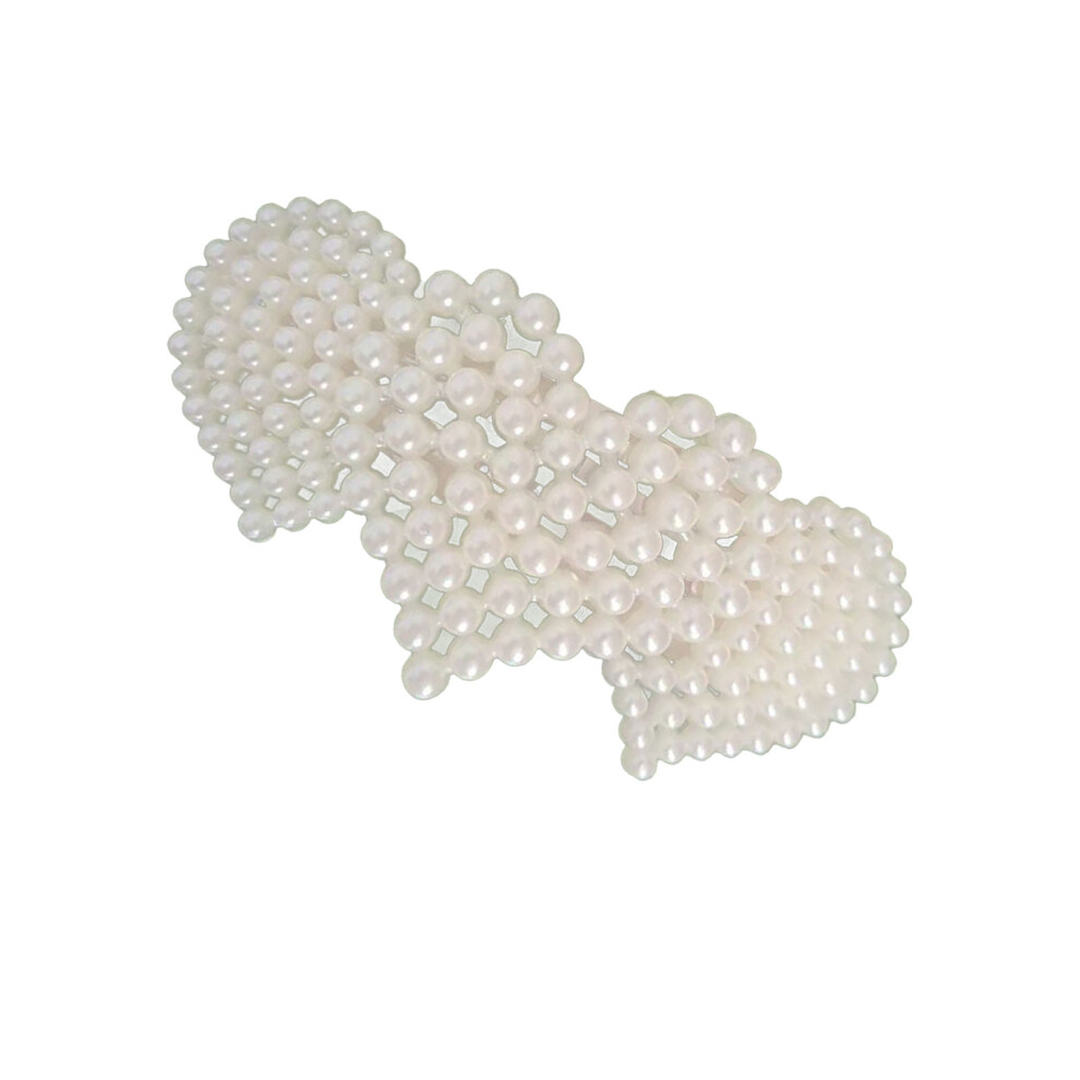 Elegant Pearl Barrett for Hair