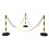 Traffic Cones Delineator Post 6 Pack Adjustable Safety Cones 10