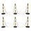 Traffic Cones Delineator Post 6 Pack Adjustable Safety Cones 1
